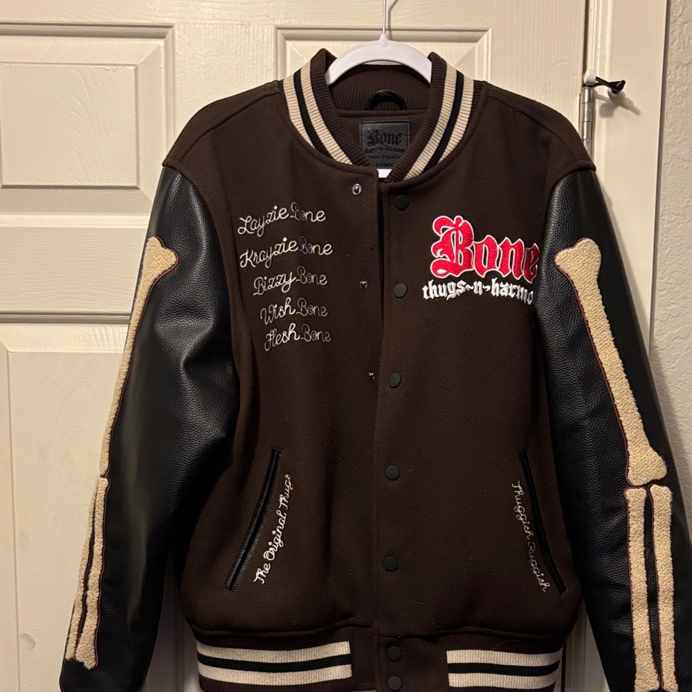 Bone Thugs-n-Harmony Brown Varsity Jacket